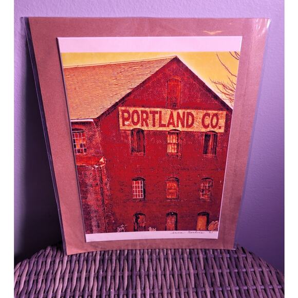 Anna Karlina Signed Photography Portland Co Maine 2021 Historic Street Art 9x12 - Picture 9 of 9